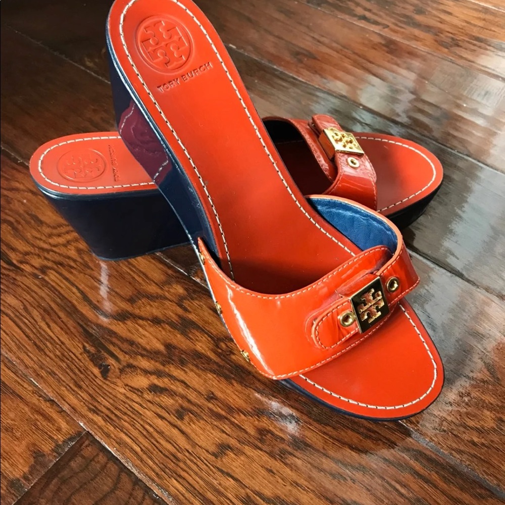 Beautiful Tory Burch Wedges Size 11